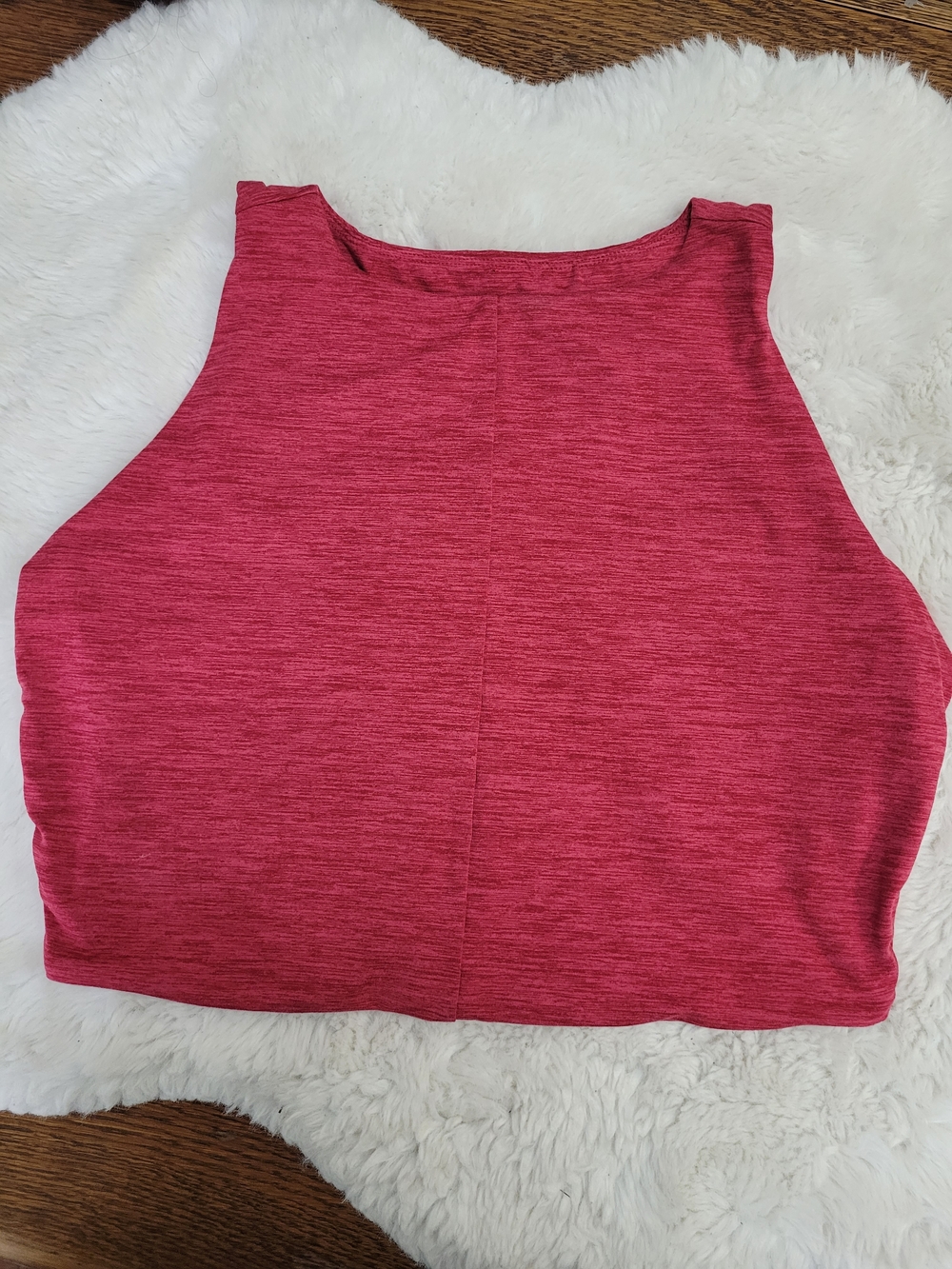 Torrid Fusia Rose High-Neck Crop Tank